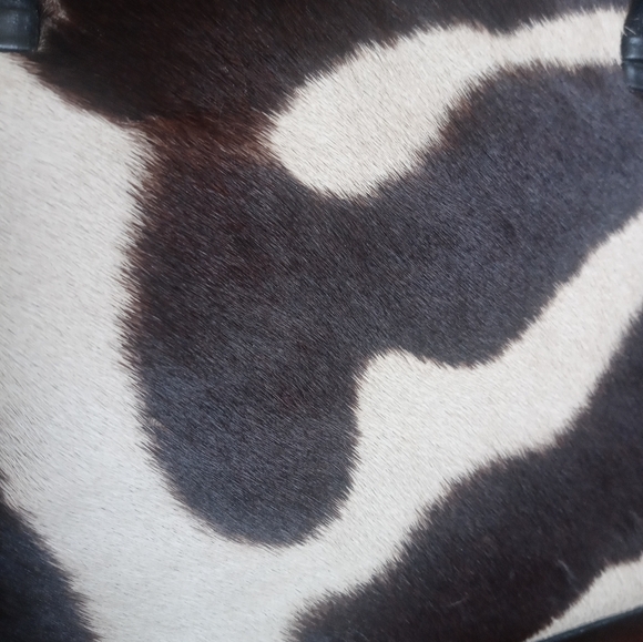 Vintage Zebra Skin Leather Purse And Wallet Set! Amazing Condition! - Picture 3 of 12
